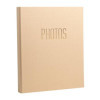 Album photo - Classeur - Couverture beige - 60 pages - 120 photos 10x15cm