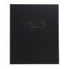 Album photo - Classeur - Couverture noire - 60 pages - 120 photos 10x15cm