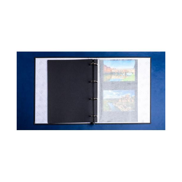 Album photo - Classeur - Couverture noire - 60 pages - 120 photos 10x15cm