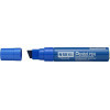 photo - Marqueur - Bleu - Indélébile - Permanent - Pointe biseautée large - Pentel Pen N50XL