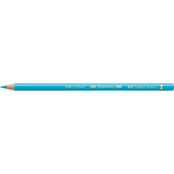 Crayon de couleur turquoise cobalt clair Polychromos Faber-Castell