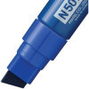 Marqueur - Bleu - Indélébile - Permanent - Pointe biseautée large - Pentel Pen N50XL