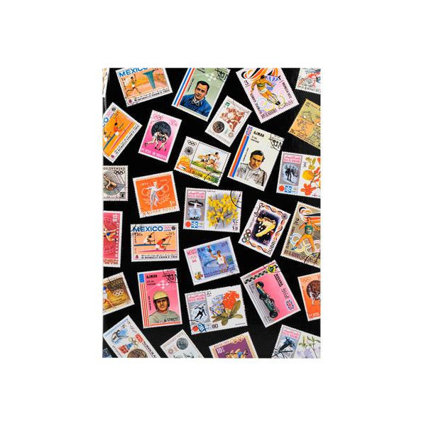 photo - Album de timbres - Philatélie - Collection de timbres - A4 - 16 pages noires