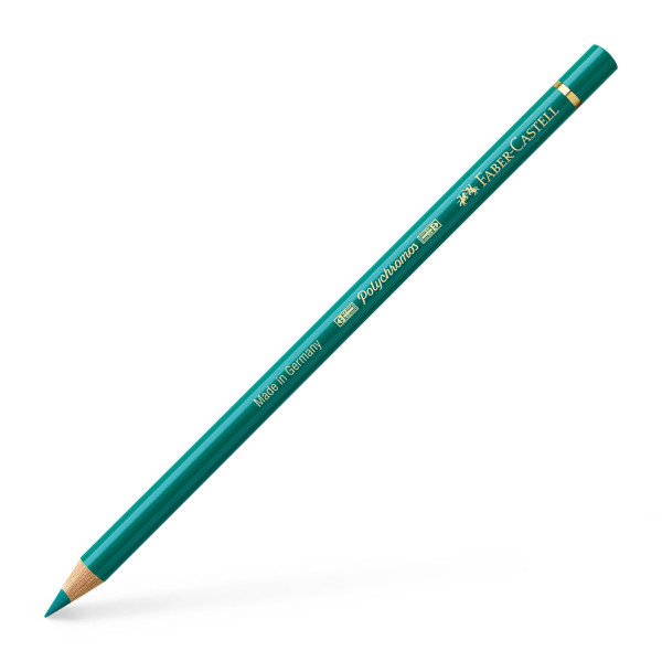 Crayon de couleur vert oxyde de chrome ardent Polychromos Faber-Castell | Artmania