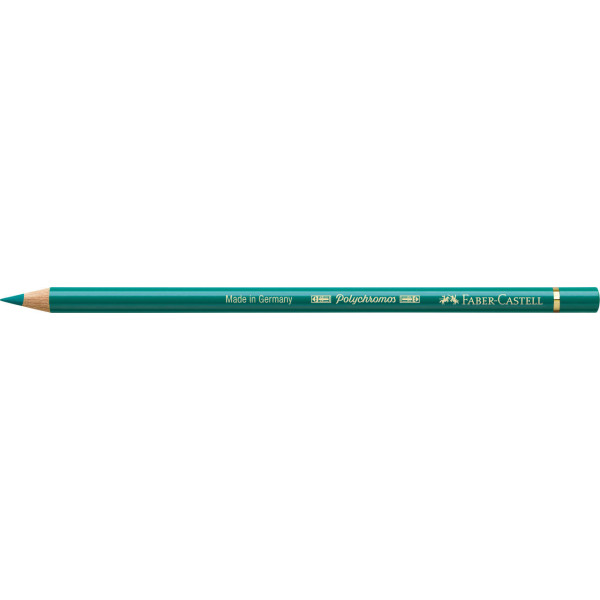 Crayon de couleur vert oxyde de chrome ardent Polychromos Faber-Castell