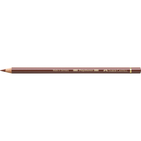 Crayon de couleur terre de sienne brûlée Polychromos Faber-Castell