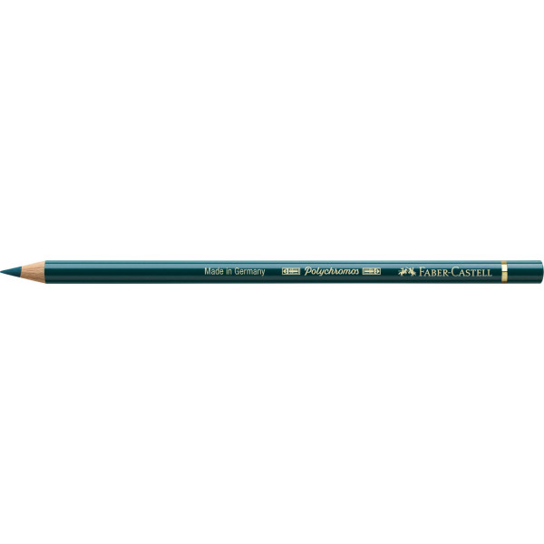 Crayon de couleur vert intense Polychromos Faber-Castell