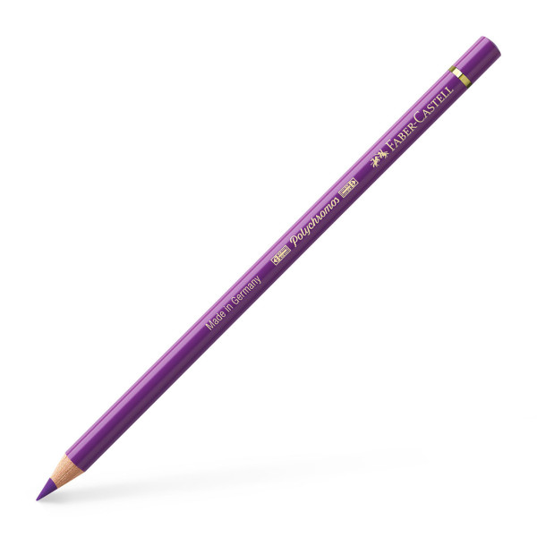 Crayon de couleur violet manganese Polychromos Faber-Castell | Artmania