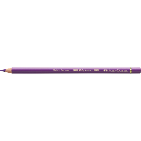 Crayon de couleur violet manganese Polychromos Faber-Castell