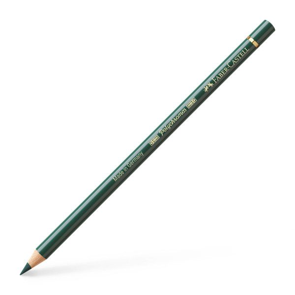 Crayon de couleur vert genévrier Polychromos Faber-Castell | Artmania