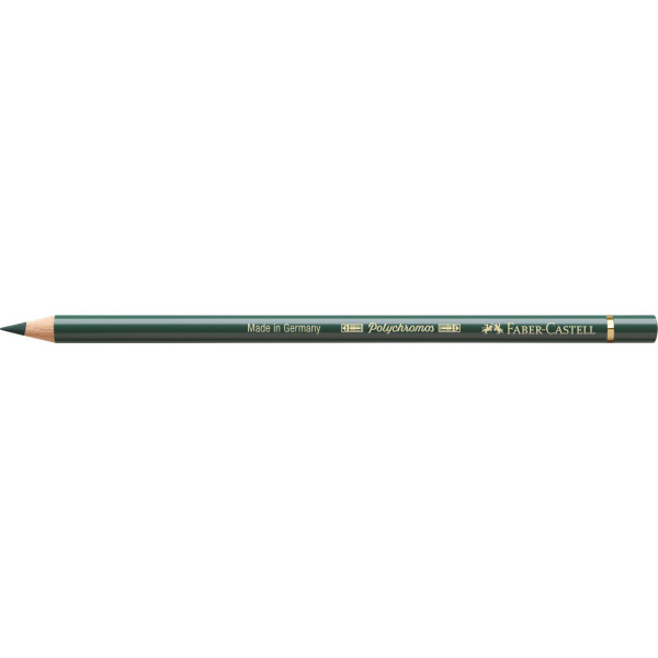 Crayon de couleur vert genévrier Polychromos Faber-Castell