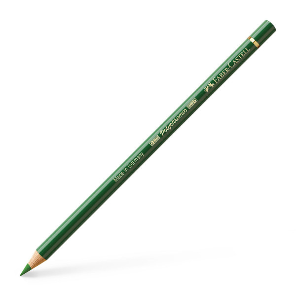 Crayon de couleur vert permanent olive Polychromos Faber-Castell | Artmania
