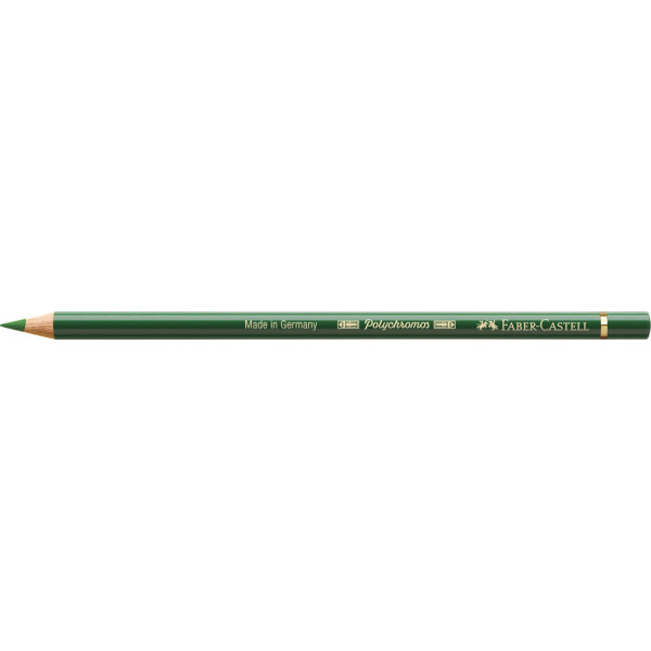 Crayon de couleur vert permanent olive Polychromos Faber-Castell