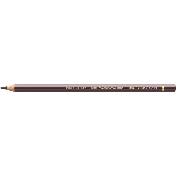 Crayon de couleur brun de noix Polychromos Faber-Castell