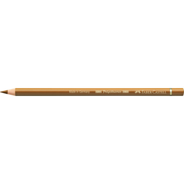 Crayon de couleur ocre brune Polychromos Faber-Castell