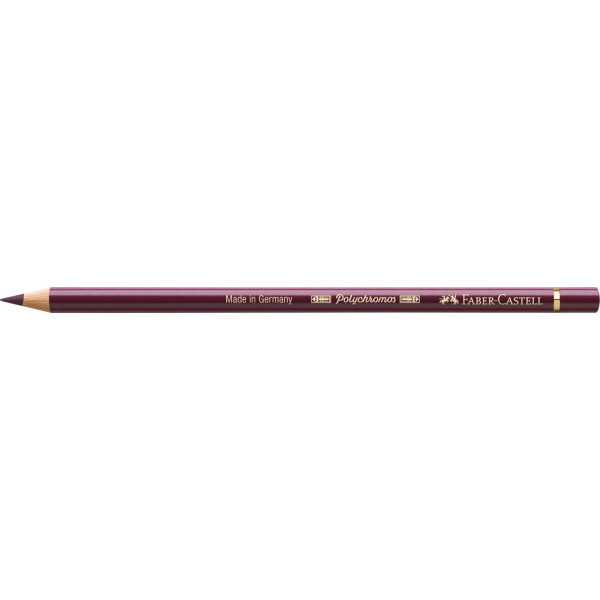 Crayon de couleur rouge violet Polychromos Faber-Castell