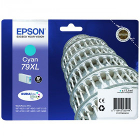 Epson T7902XL 79XL Cyan cartouche d'encre modèle tour de pise