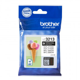 Cartouche d'imprimante Brother LC3213 BK noir modèle glace