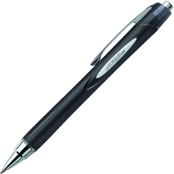 Stylo encre gel noir pointe moyenne Jetstream SXN-210 Uniball
