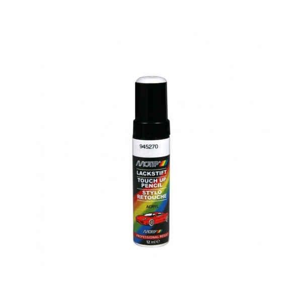 Stylo de retouche peinture pour carrosserie MOTIP 12 ml blanc brillant 945270 | Artmania