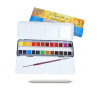 Boîte peinture Aquarelle Extra-Fine Sennelier 24 demi-godets avec pinceau et estompe
