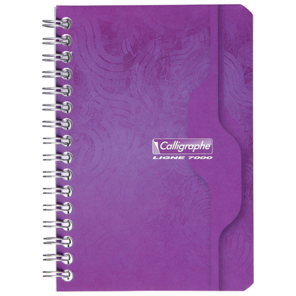 Carnet Spirale 90X140 Petits Carreaux 5X5 100P Calligraphe