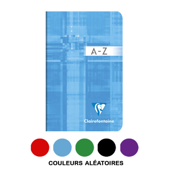 Carnet Répertoire Piqûre 90X140 96P Petits Carreaux 5X5 90G Clairefontaine