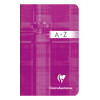 Carnet Répertoire Piqûre 90X140 96P Petits Carreaux 5X5 90G Clairefontaine