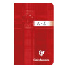 Carnet Répertoire Piqûre 90X140 96P Petits Carreaux 5X5 90G Clairefontaine