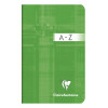 Carnet Répertoire Piqûre 90X140 96P Petits Carreaux 5X5 90G Clairefontaine