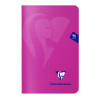 Carnet Polypro Mimesys Polypro 110X170 96P Petits Carreaux 5X5 Assortiment Clairefontaine