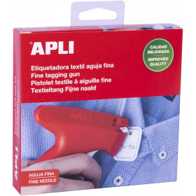 Pistolet textile à aiguille fine pour étiqueter vêtements fins délicats Apli