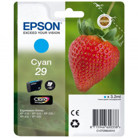 Epson T2982 Cyan cartouche d'encre modèle fraise