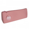 Trousse scolaire couleurs pastel 22 cm en silicone Apli Nordik
