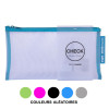 Pochette protège document en nylon chéquier assortiment couleur Apli Zipper Bags