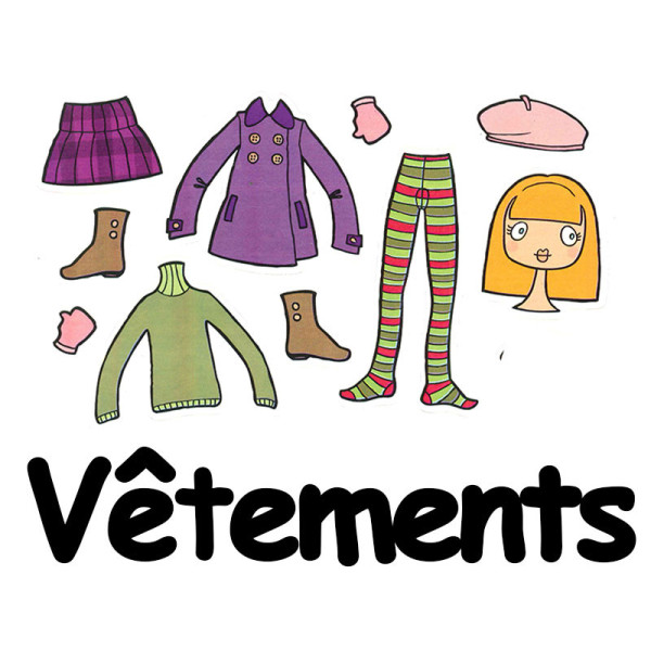 Gommettes thème les vêtements repositionnable Apli Kids