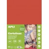 photo-Carton de couleur rouge A4 170 g 50 feuilles - Apli