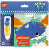 Livre de coloriage enfant animaux de la mer Aqua Fun Apli Kids
