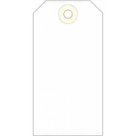 10 étiquettes américaines avec ficelle 100x51mm Apli
