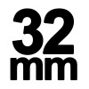 Boîte de 100 trombones 32mm Apli