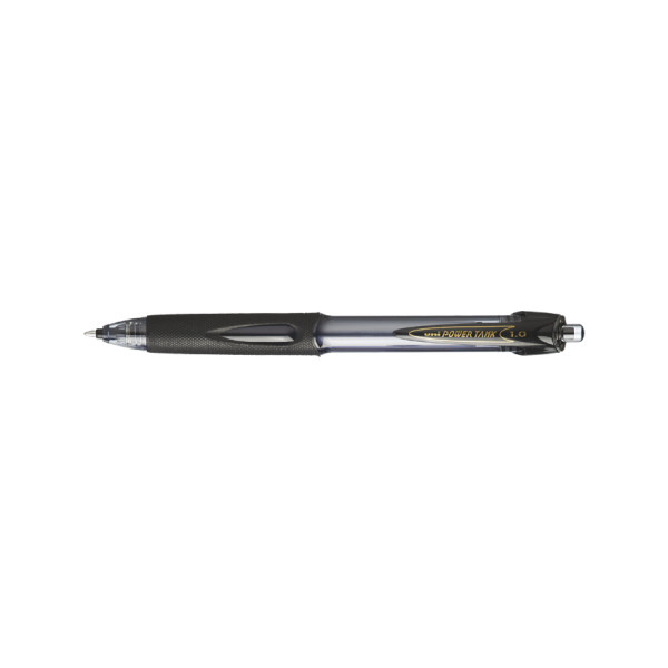 Stylo bille Powertank Uni Ball noir pointe moyenne