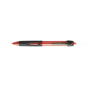Stylo bille Powertank Uni Ball rouge pointe moyenne