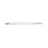 Stylo encre gel blanc pointe moyenne 0,7mm UniBall Signo