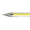 Stylo encre gel jaune pointe moyenne 0,7mm UniBall Signo