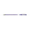 Stylo encre gel violet pointe moyenne 0,7mm UniBall Signo