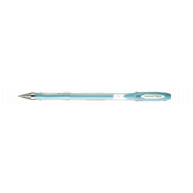 Stylo encre gel vert pastel pointe moyenne 0,7mm UniBall Signo
