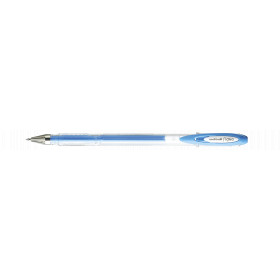 Stylo encre gel bleu pastel pointe moyenne 0,7mm UniBall Signo