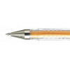 Stylo encre gel orange pastel pointe moyenne 0,7mm UniBall Signo