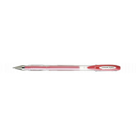 Stylo encre gel rouge pastel pointe moyenne 0,7mm UniBall Signo