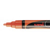 Marqueur craie Uni chalk marker Uni Ball pointe moyenne orange fluo